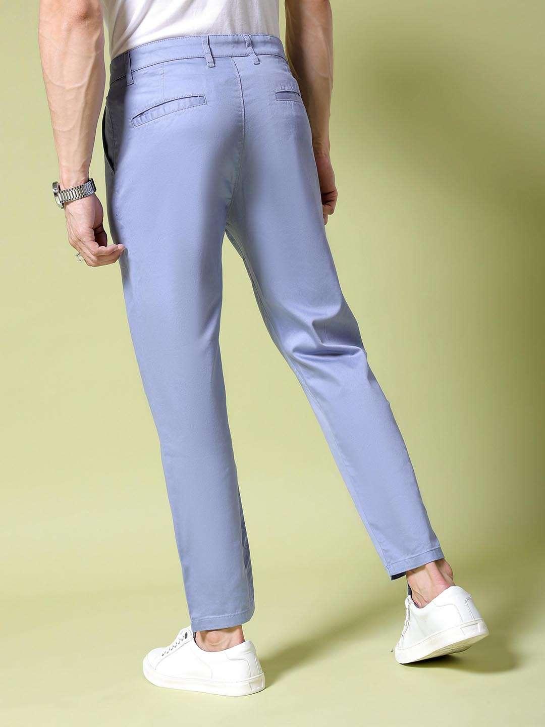 Men's Solid Trouser