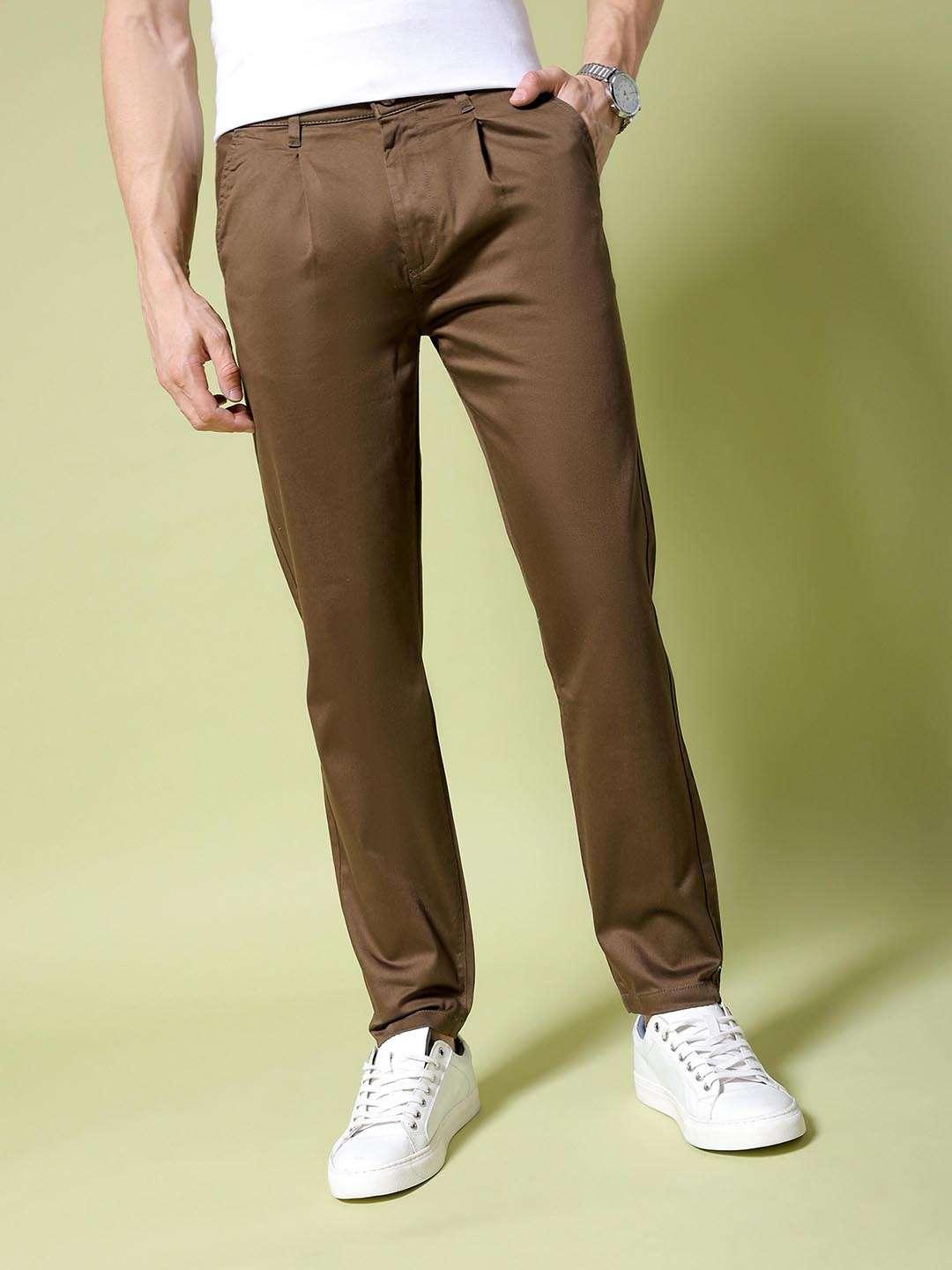 Men's Solid Trouser