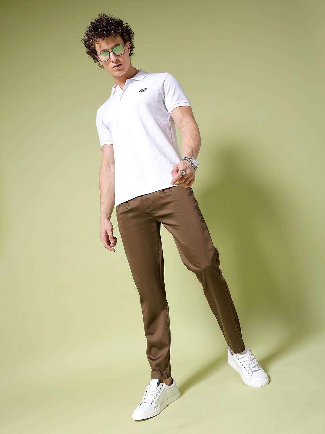 Men's Solid Trouser