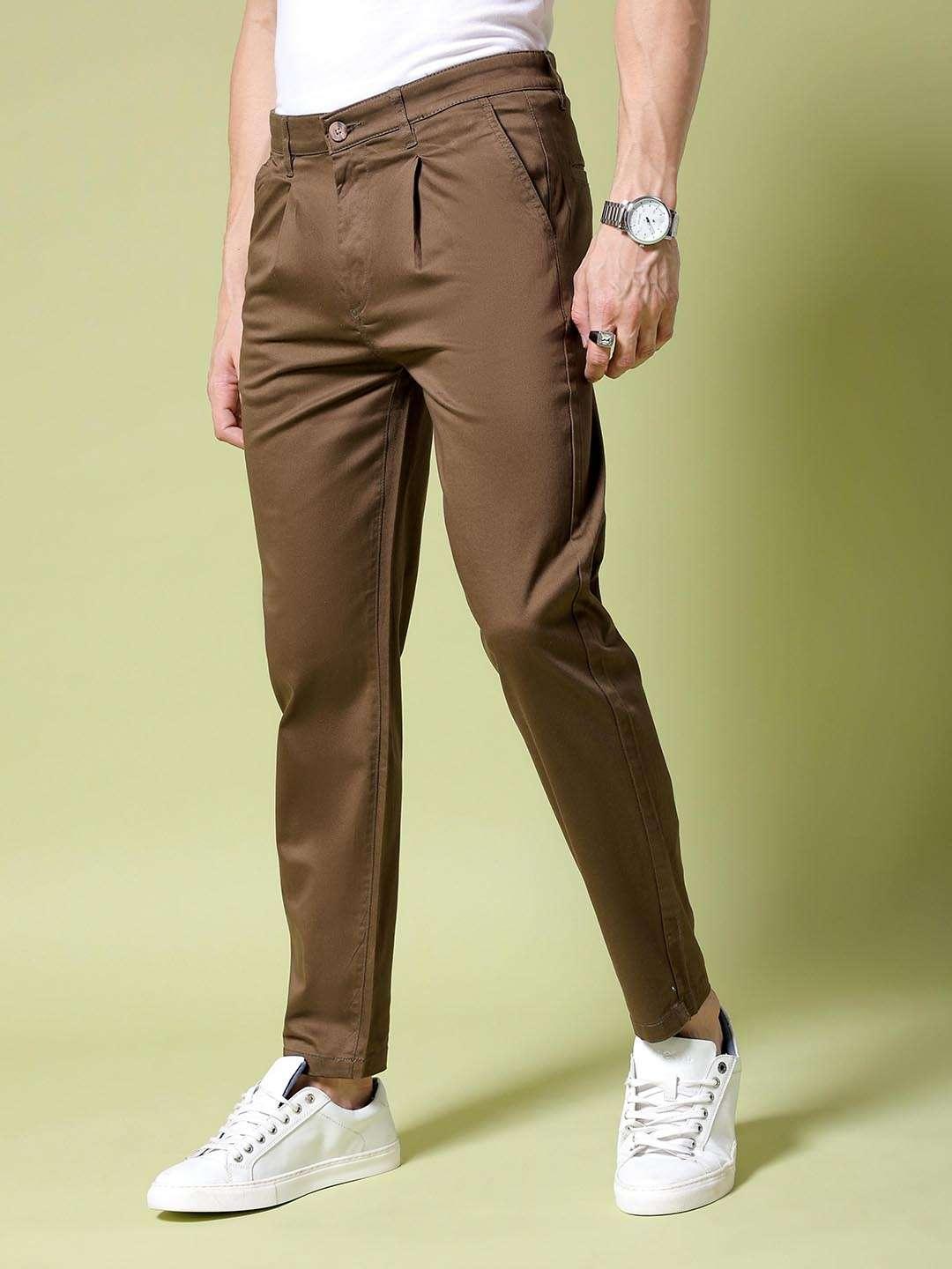 Men's Solid Trouser