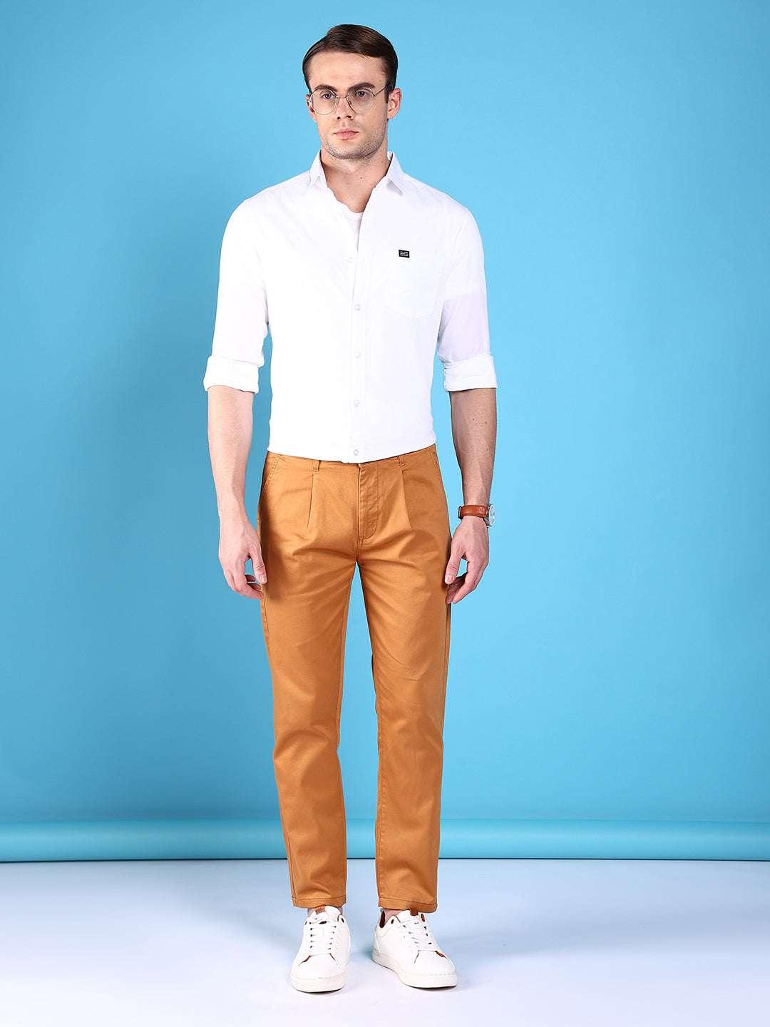 Men's Solid Trouser