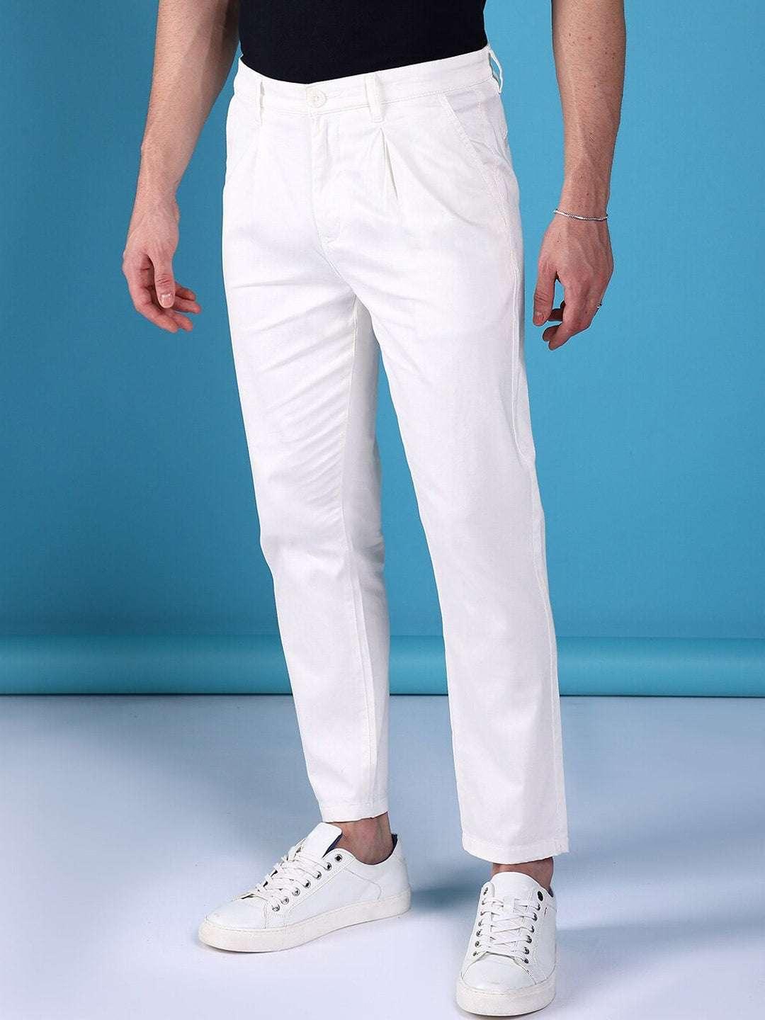 Men's Satin Chino Pants