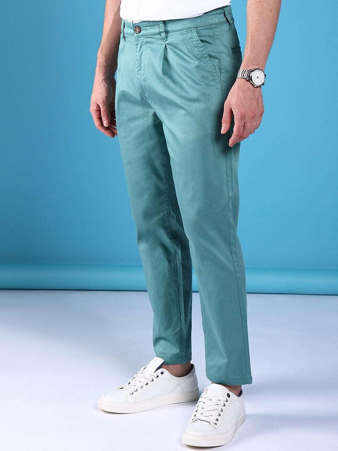 Men's Satin Chino Pants