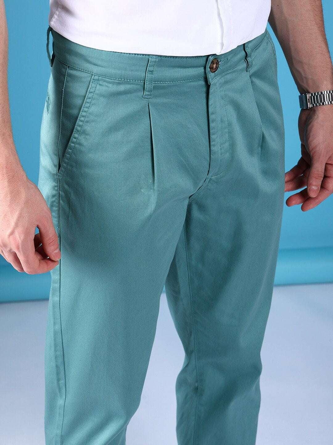 Men's Satin Chino Pants