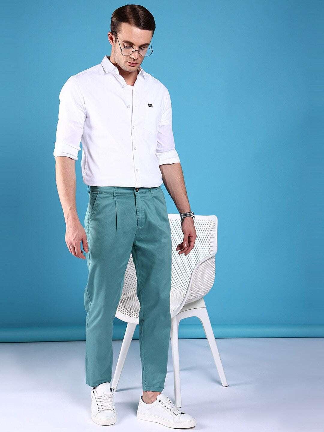 Men's Satin Chino Pants