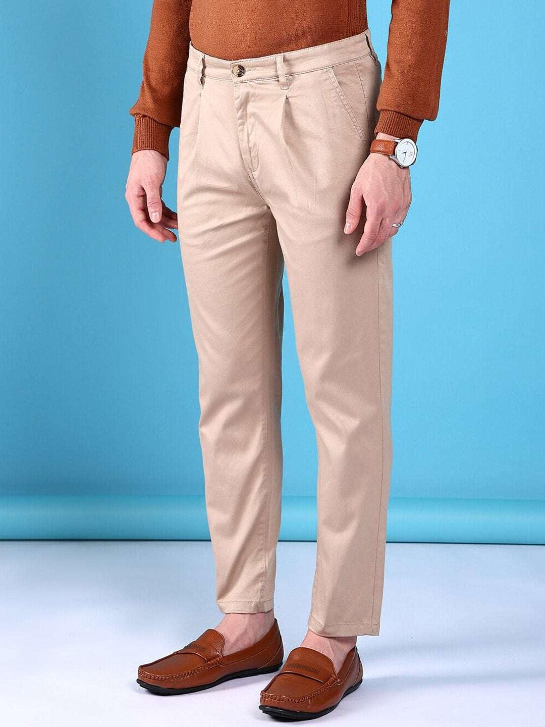 Men's Satin Chino Pants