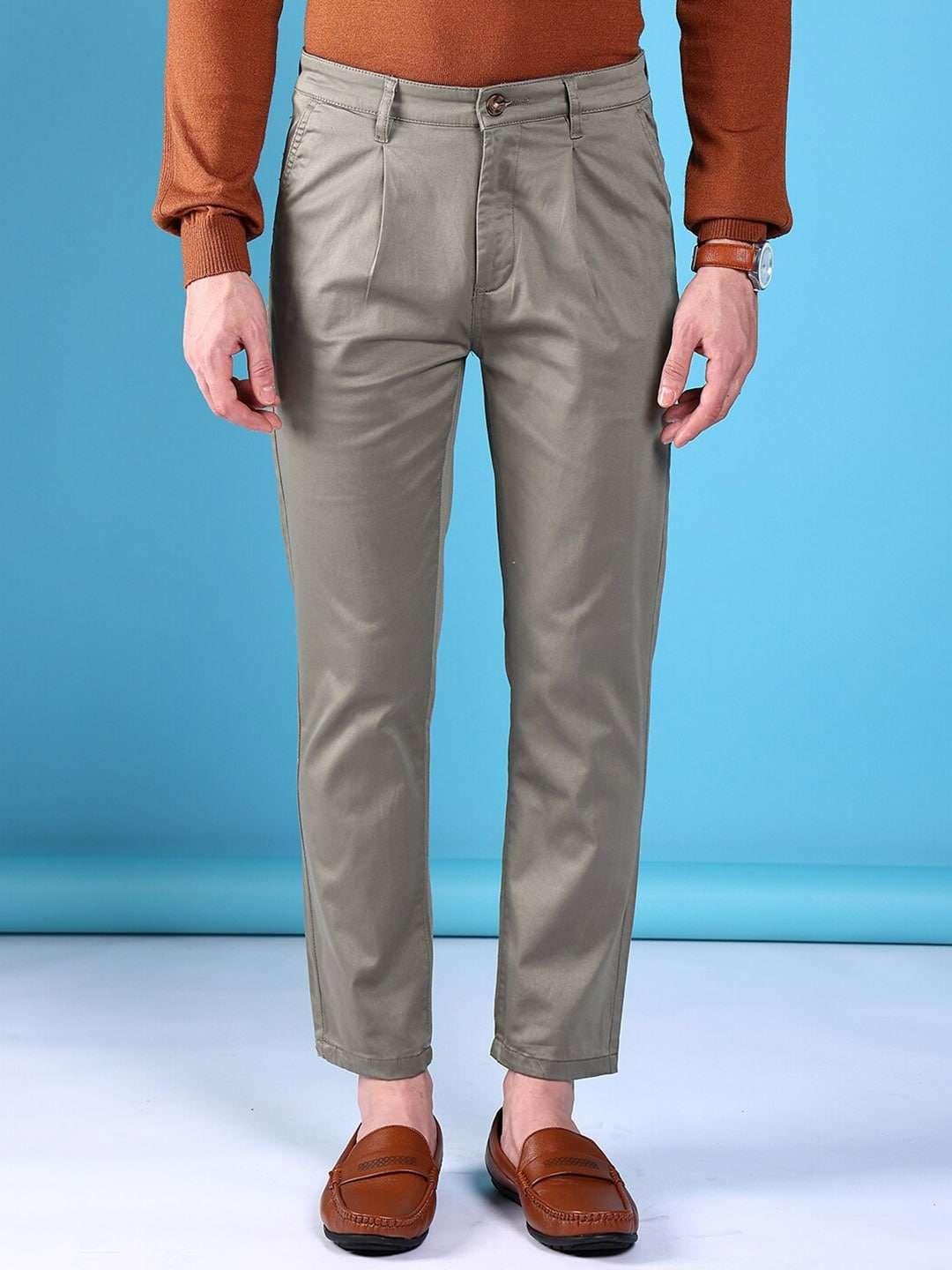 Men's Satin Chino Pants