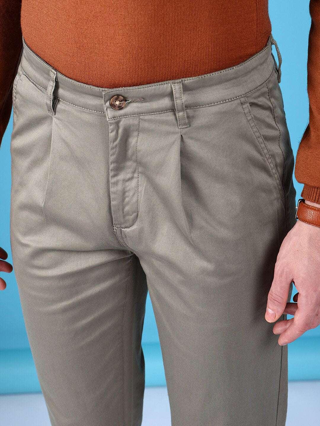 Men's Satin Chino Pants