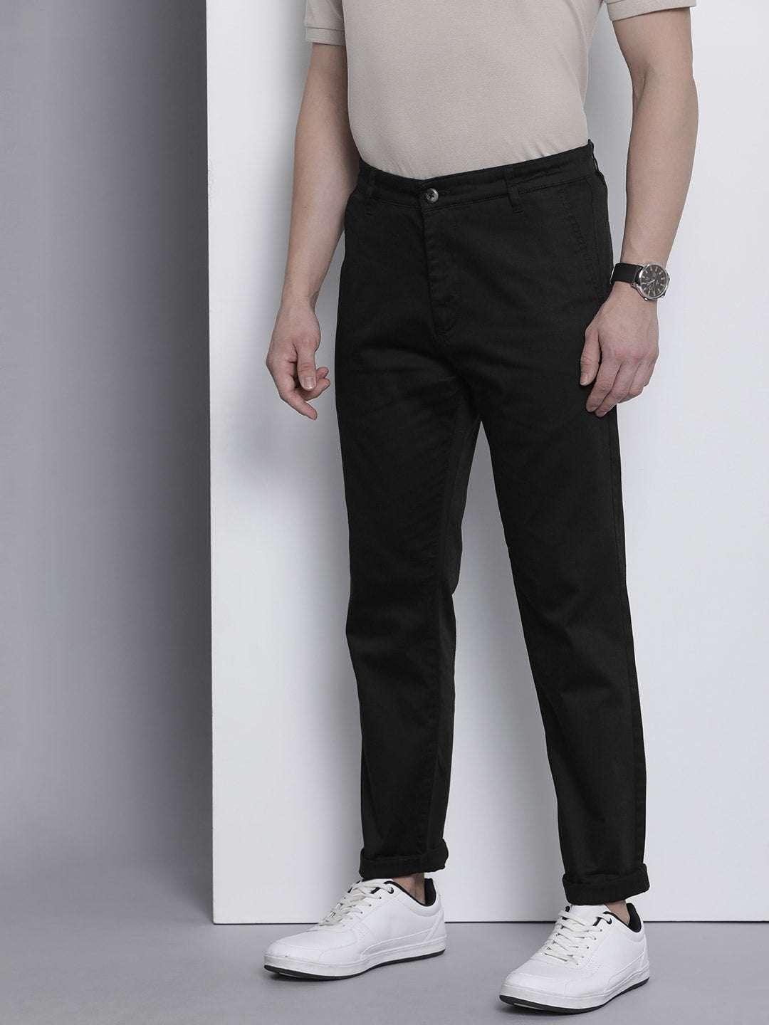 Men's Solid Trouser