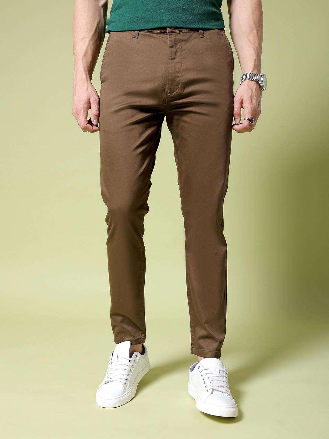 Men's Solid Trouser