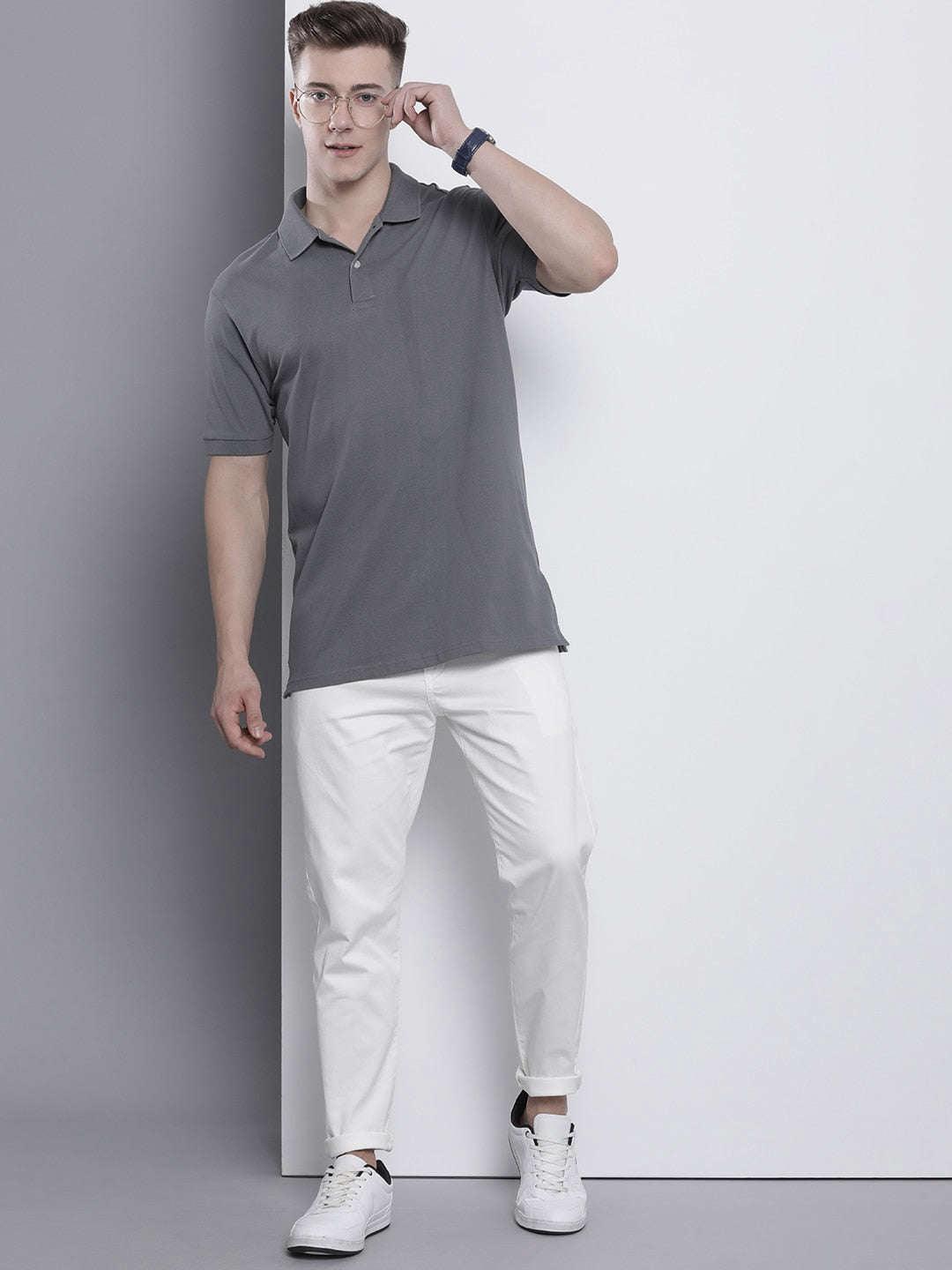 Men's Solid Trouser