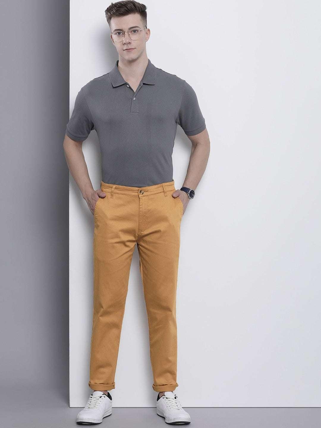 Men's Solid Trouser