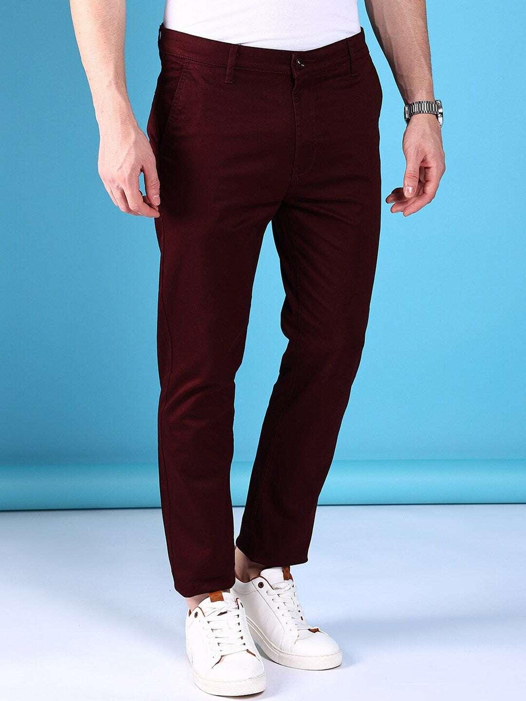 Men's Lycra Chino Pants