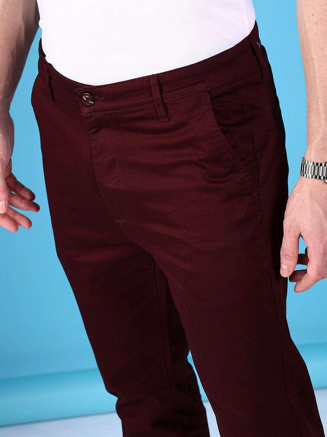 Men's Lycra Chino Pants