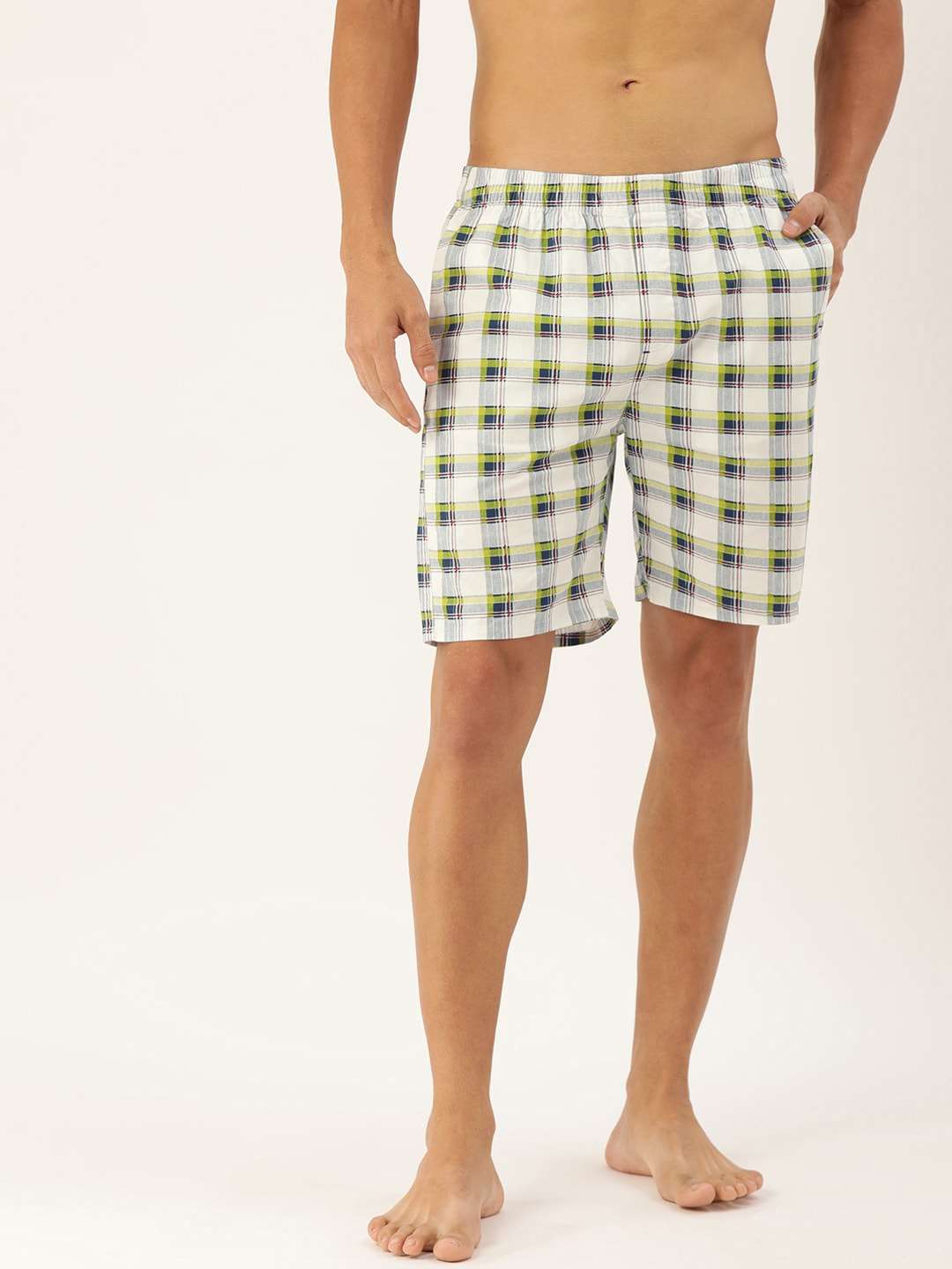 Men's Checked Boxers