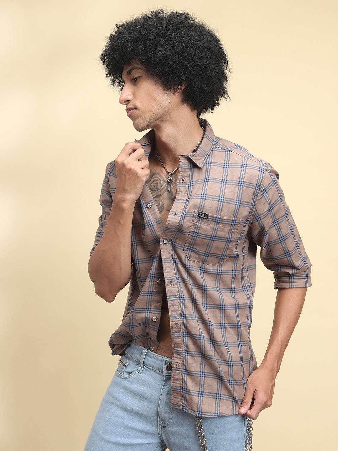 Men's Checked Shirt