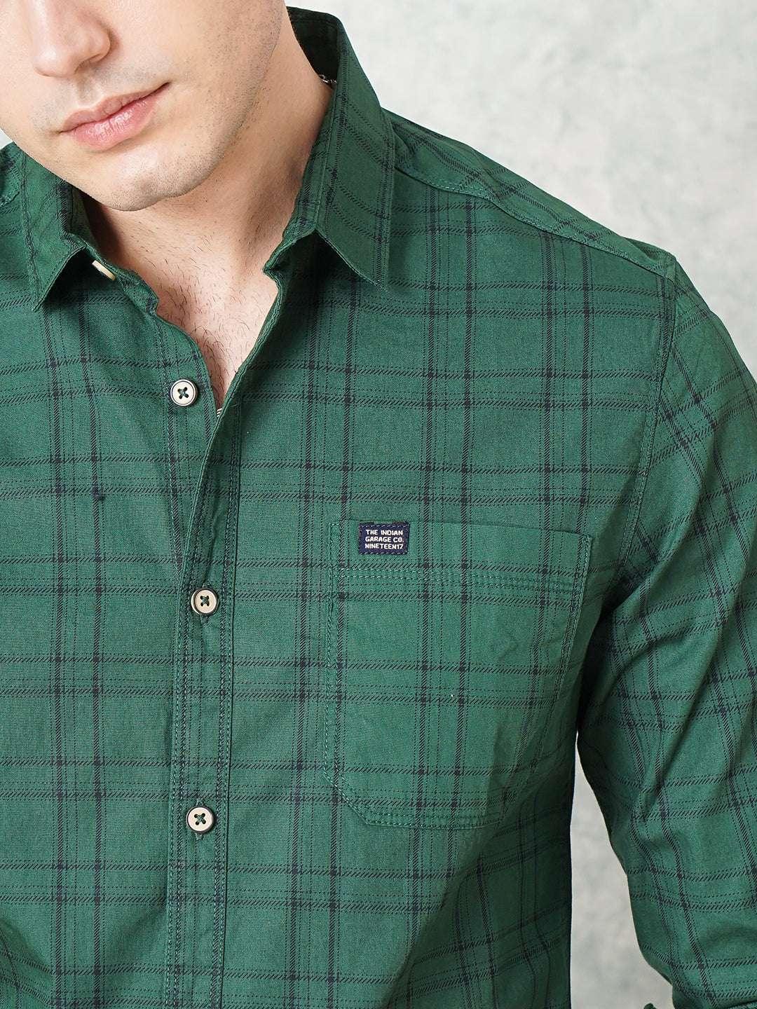 Men's Checks Shirt