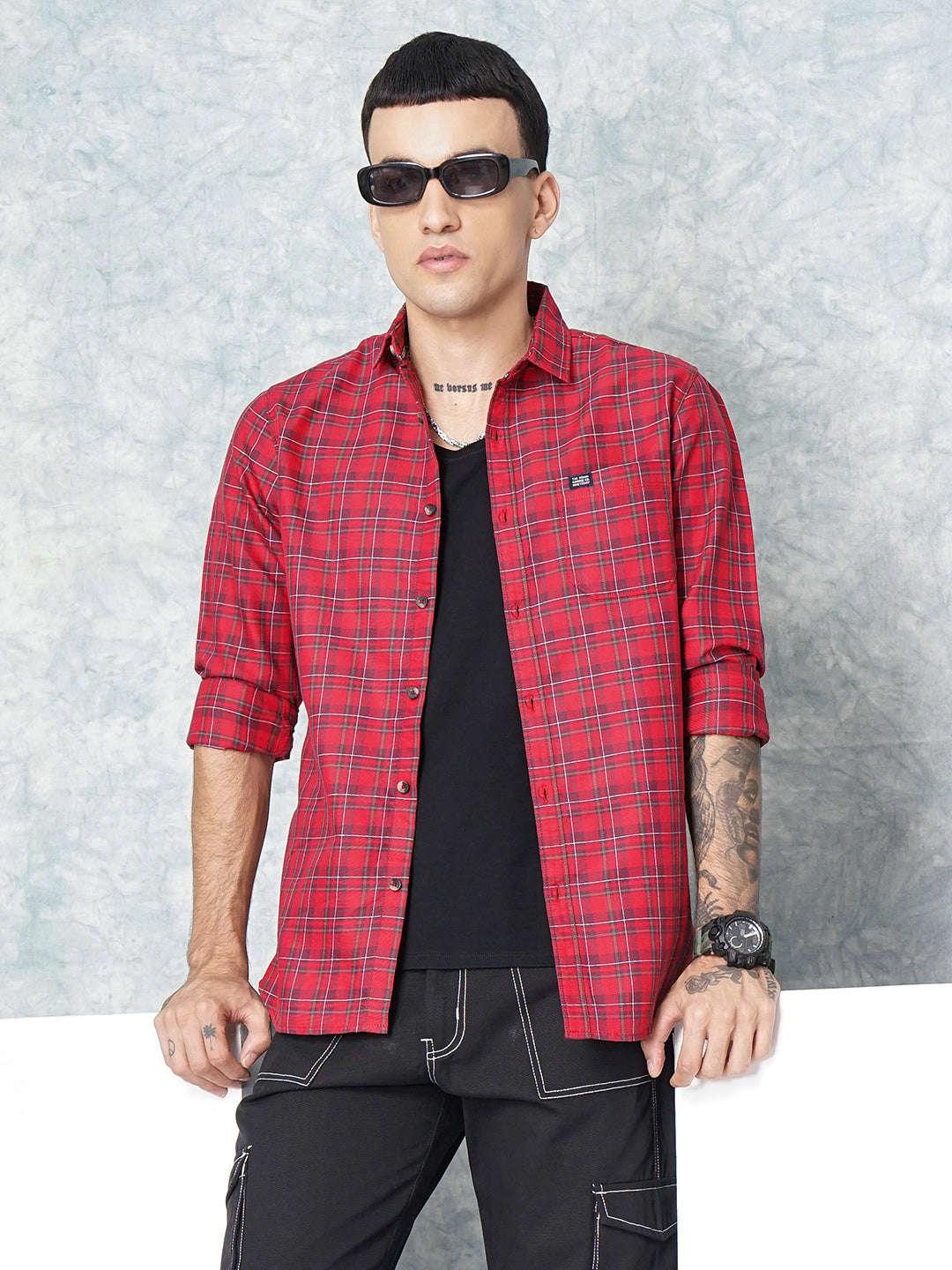 Men's Checks Shirt