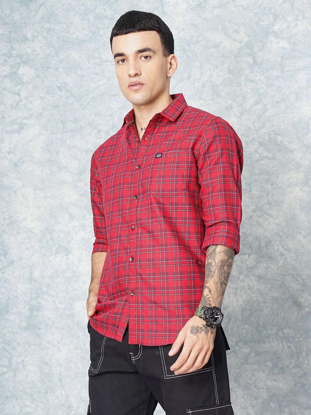 Men's Checks Shirt