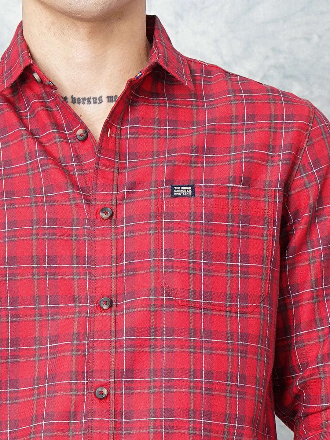 Men's Checks Shirt