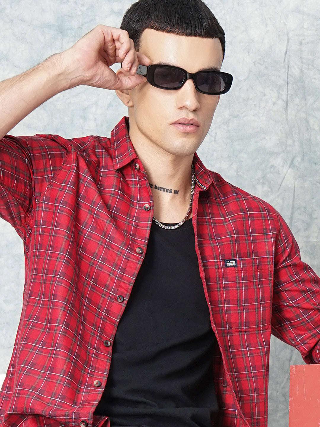 Men's Checks Shirt