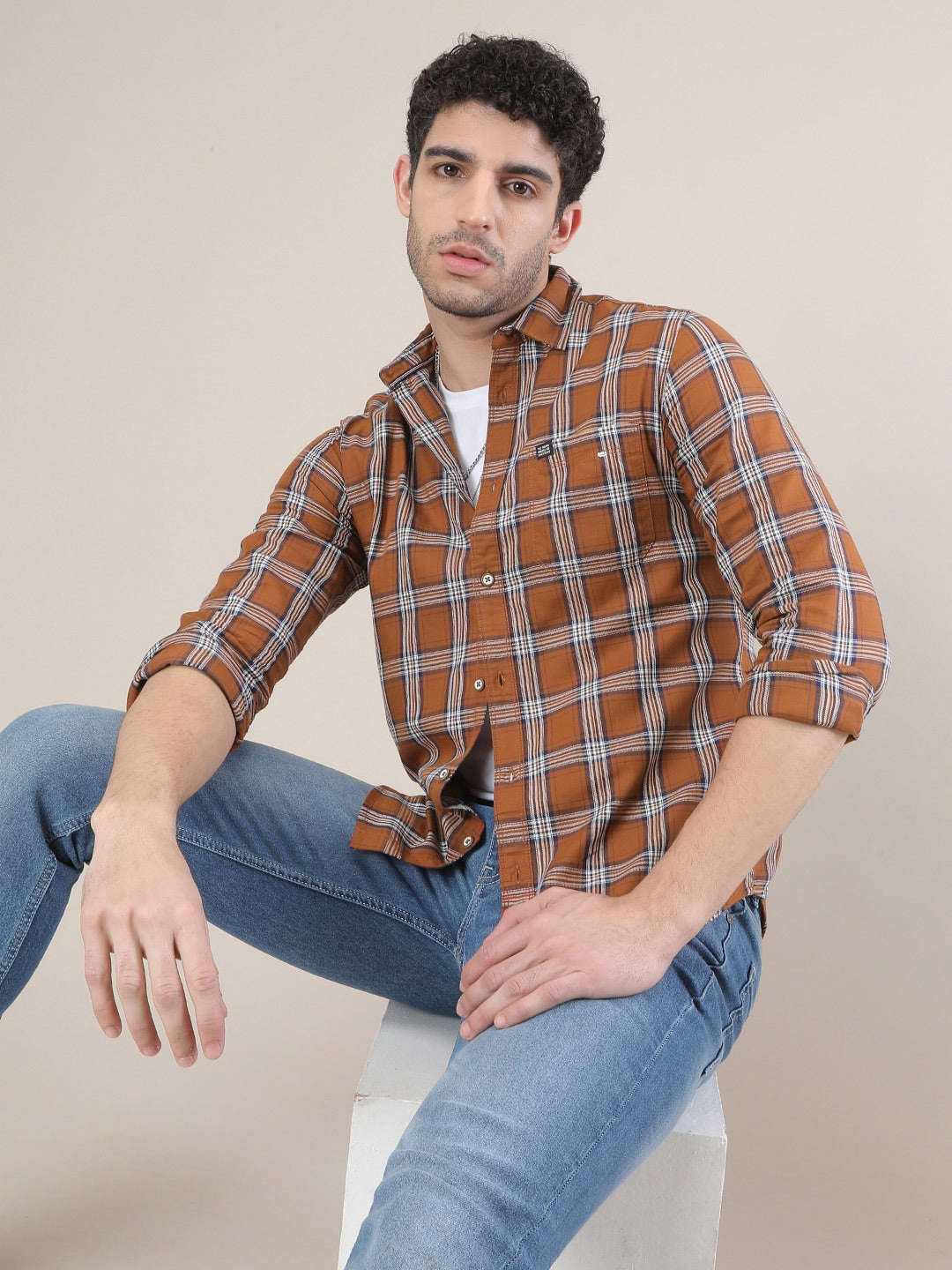 Men's Checks Shirt