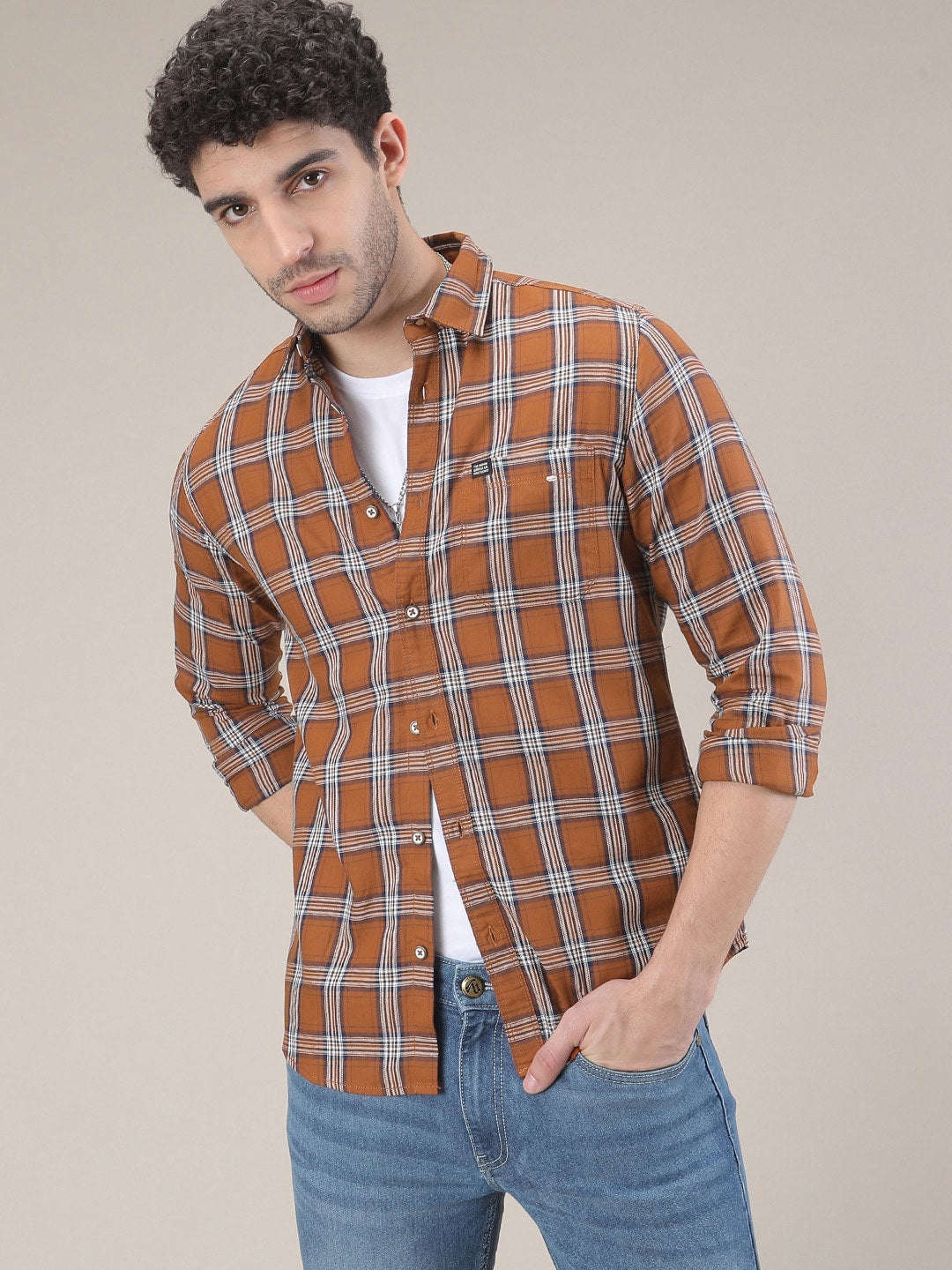 Men's Checks Shirt