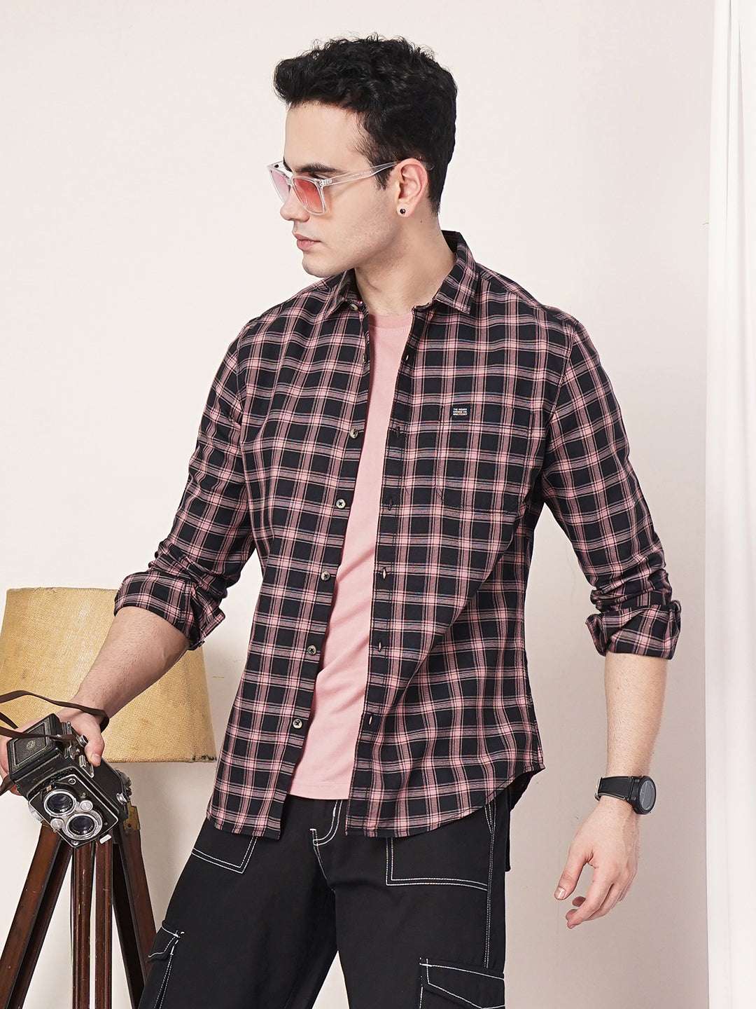 Men's Checks Shirt