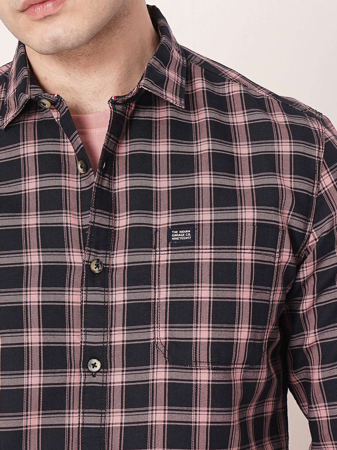 Men's Checks Shirt