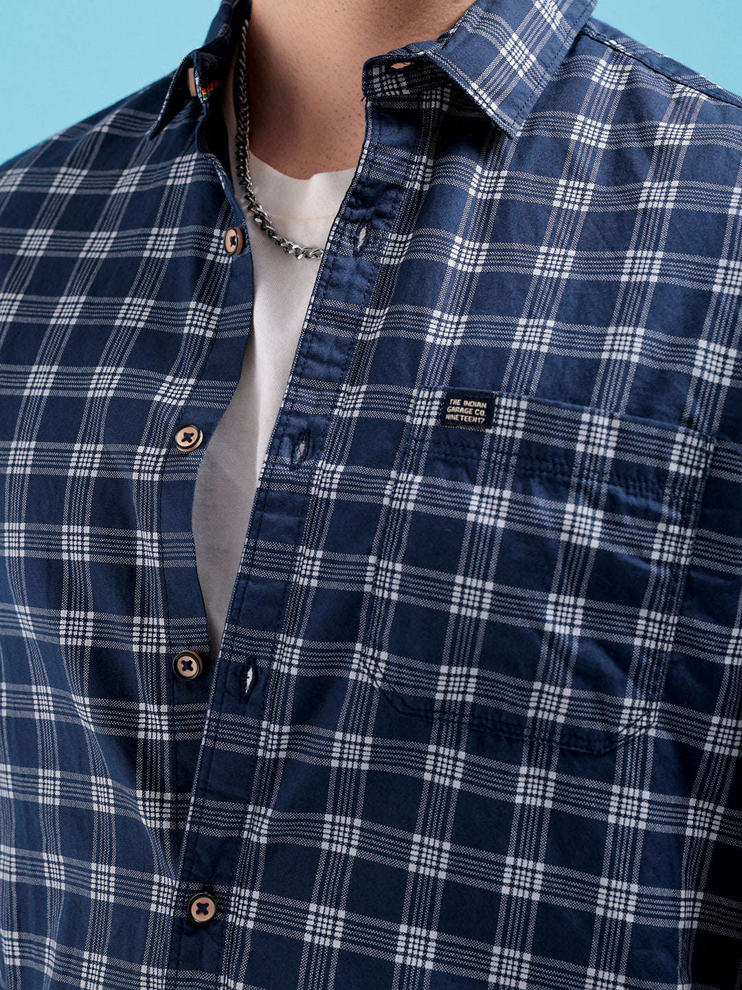 Men's Checks Shirt