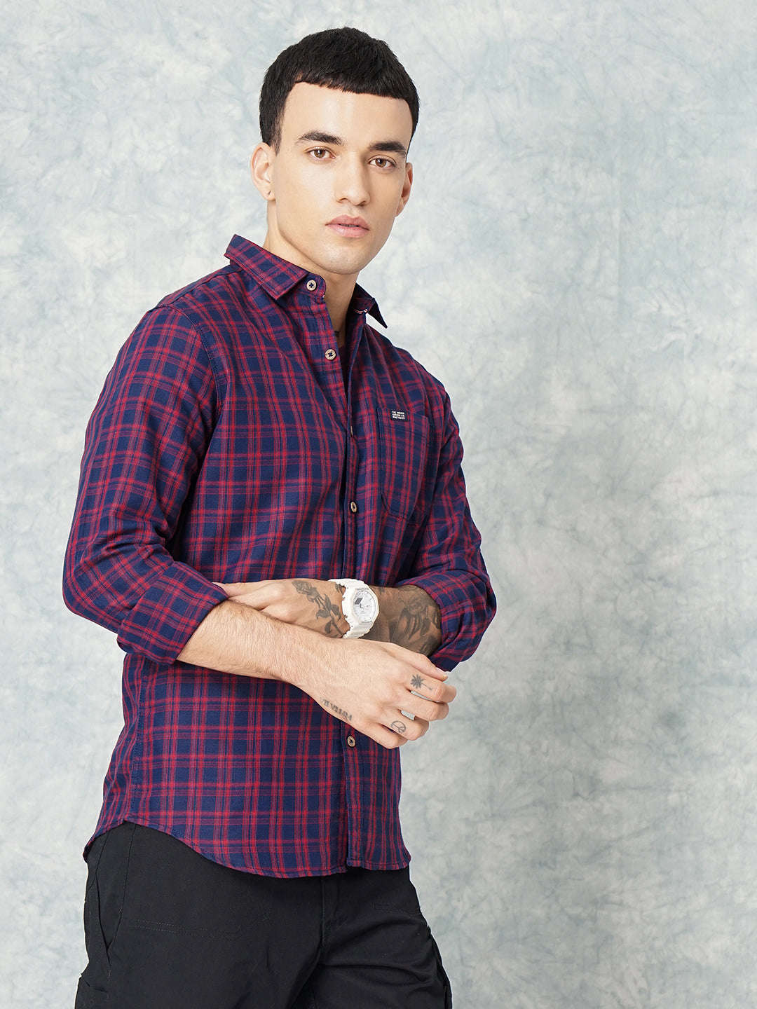 Men's Checks Shirt