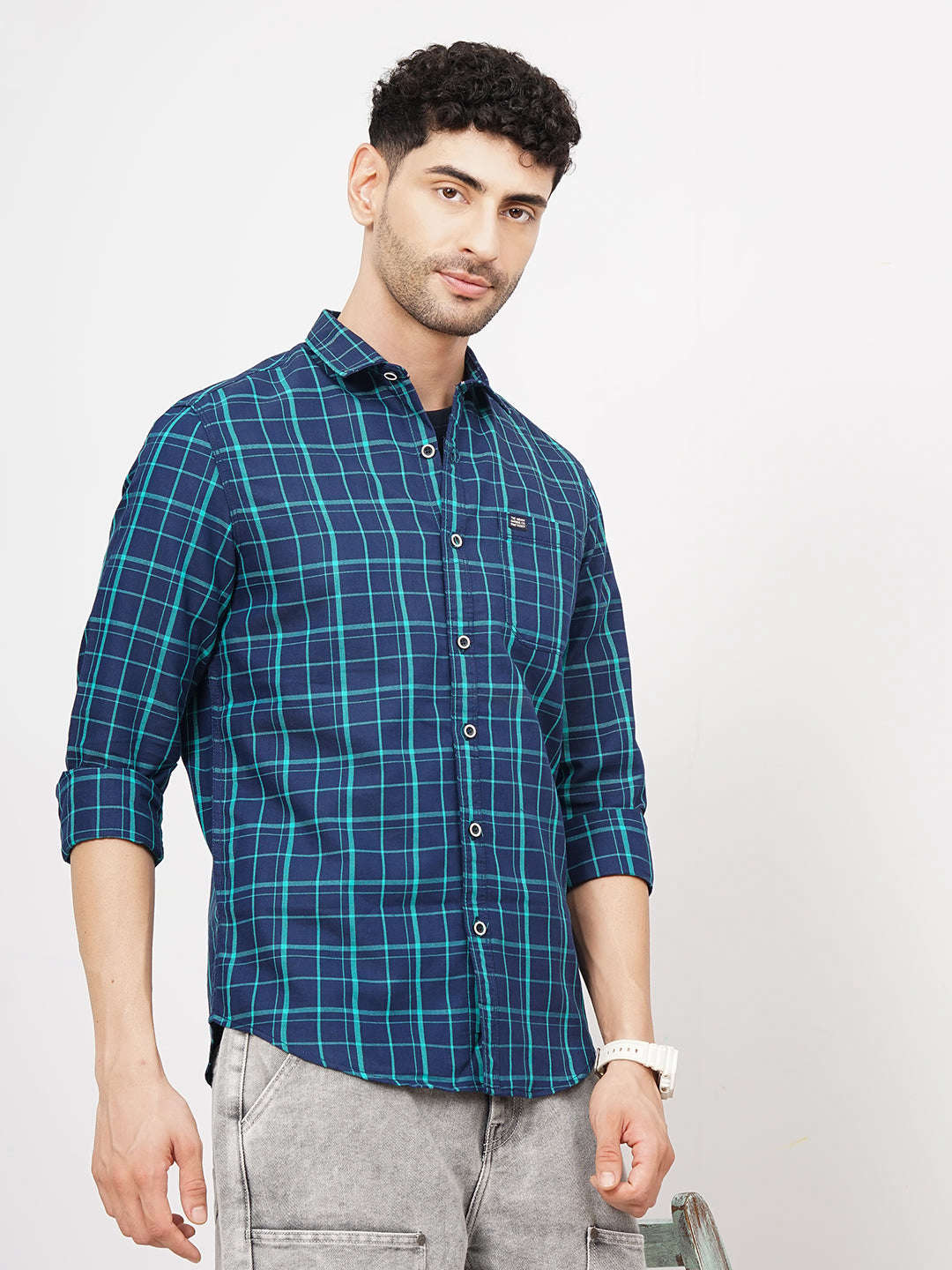 Men's Checks Shirt