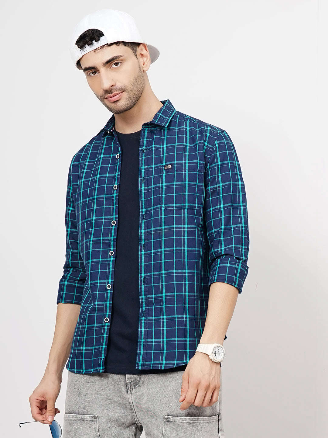 Men's Checks Shirt