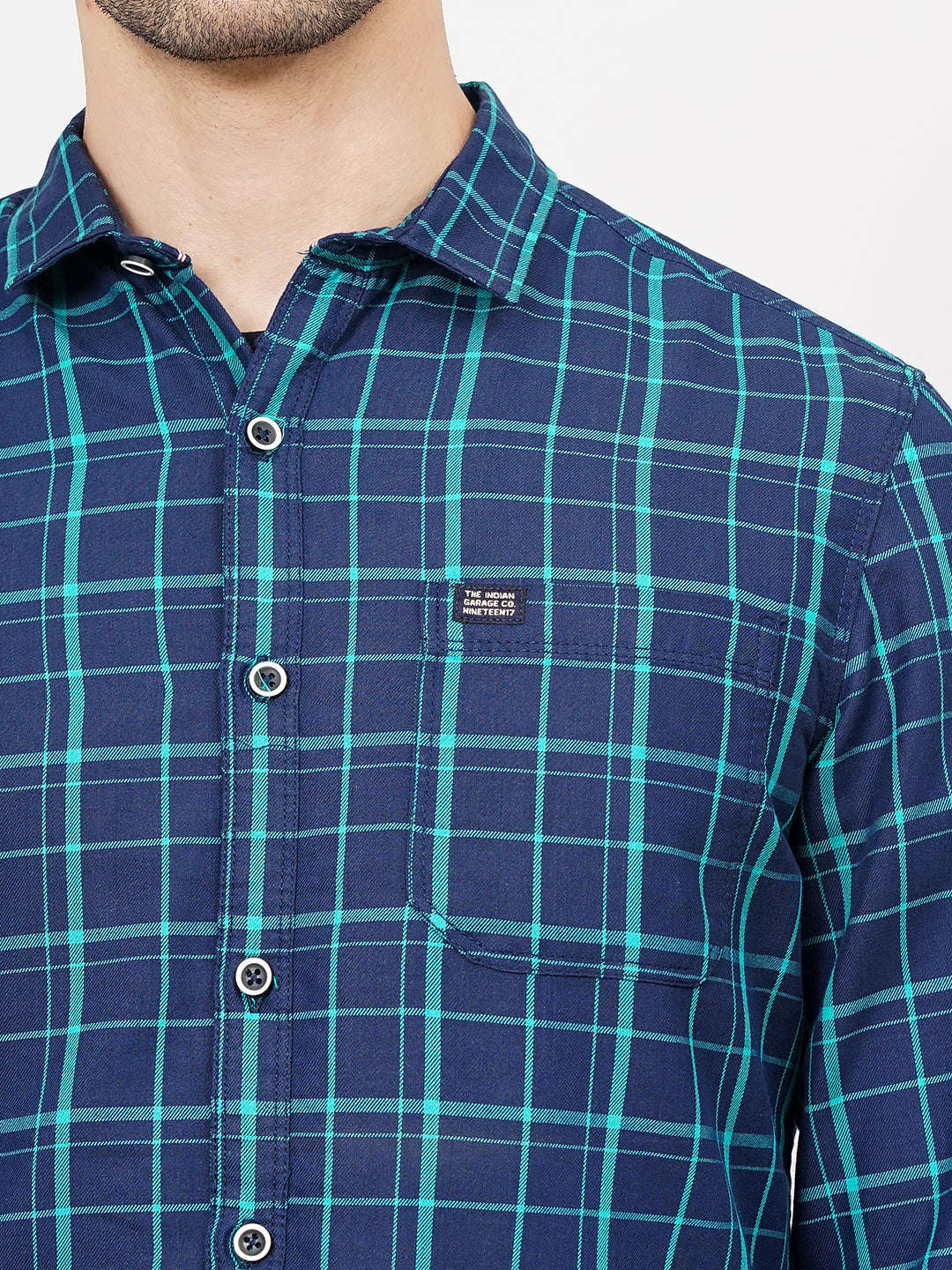 Men's Checks Shirt