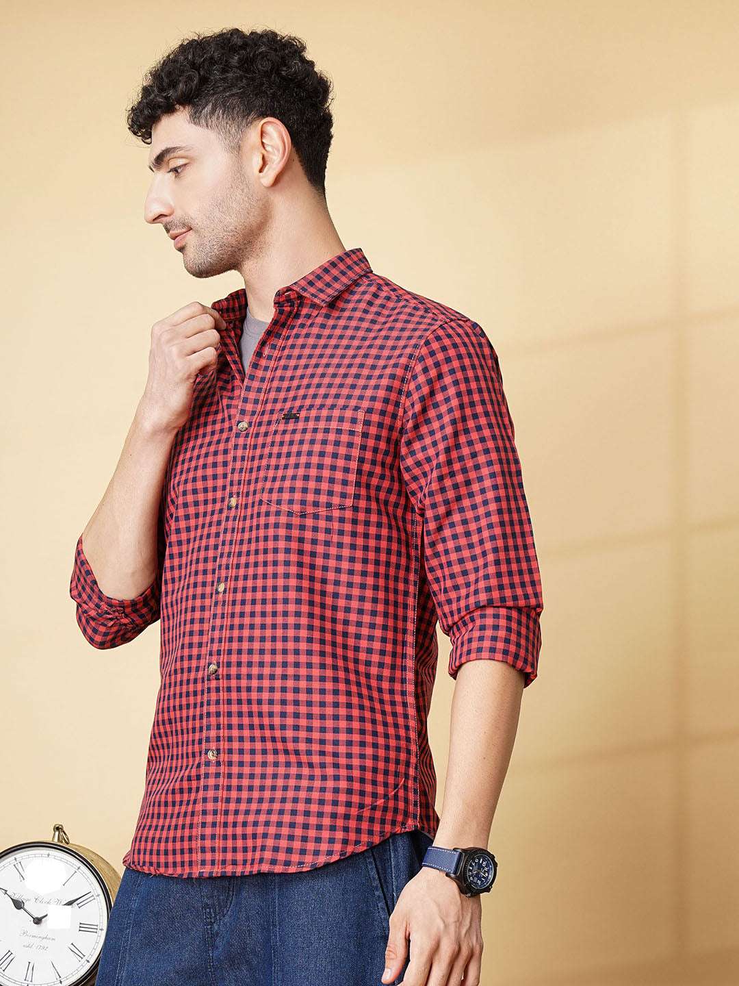 Men's Checks Shirt