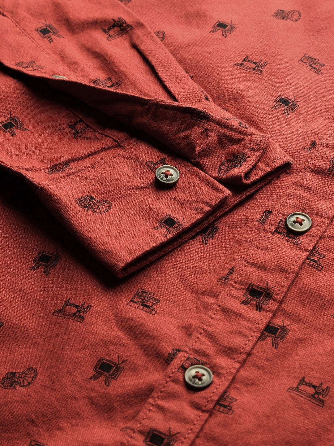 Men's Quirky Printed Shirt