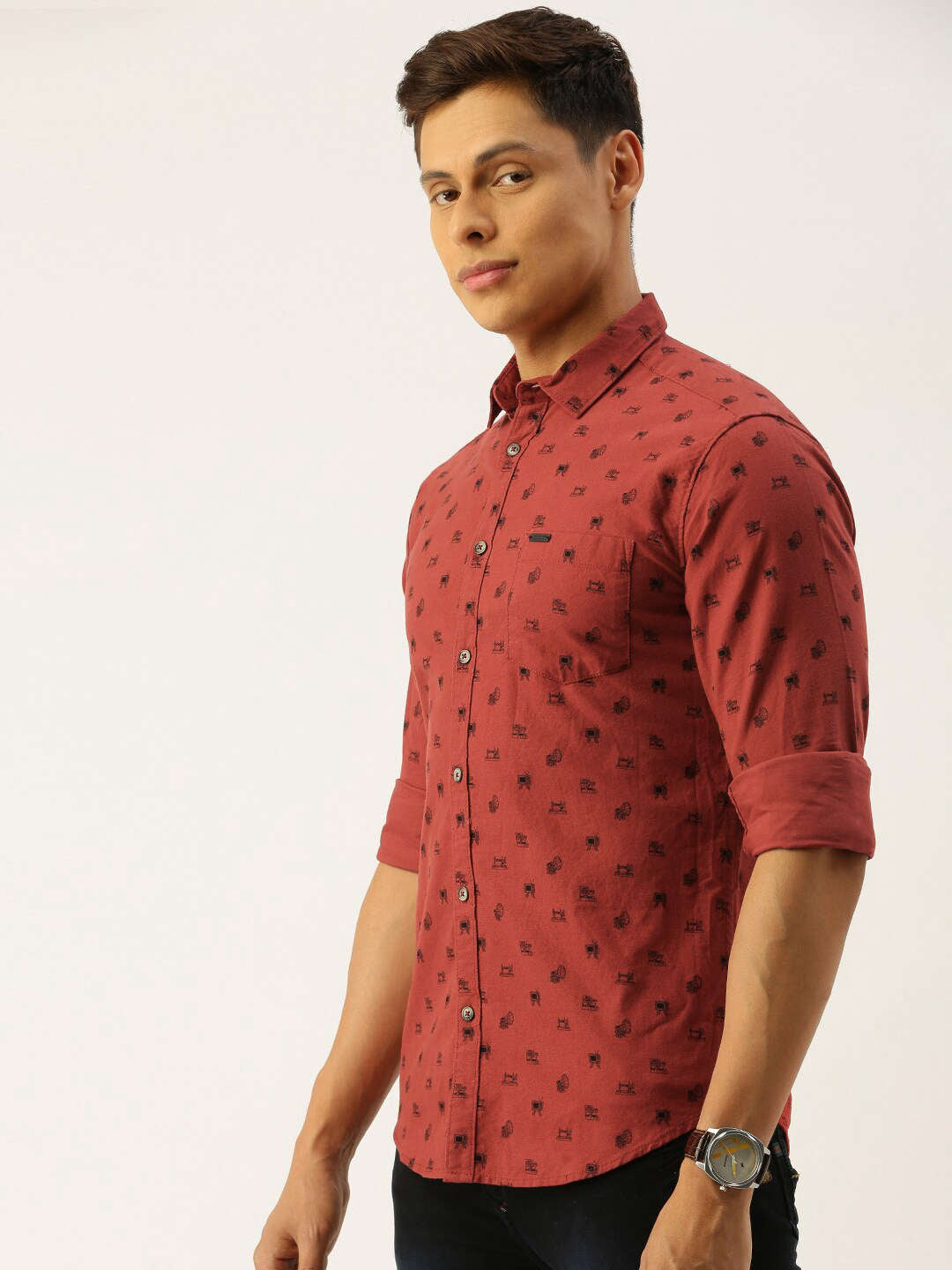 Men's Quirky Printed Shirt