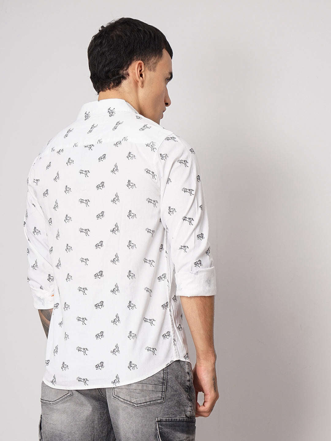 Men's Quirky Printed Shirt