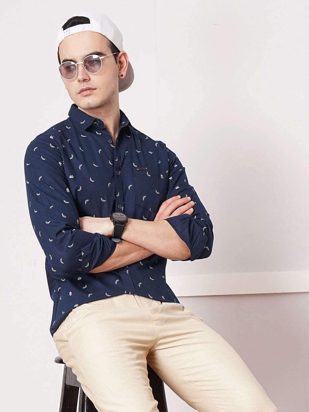 Men's Quirky Printed Shirt