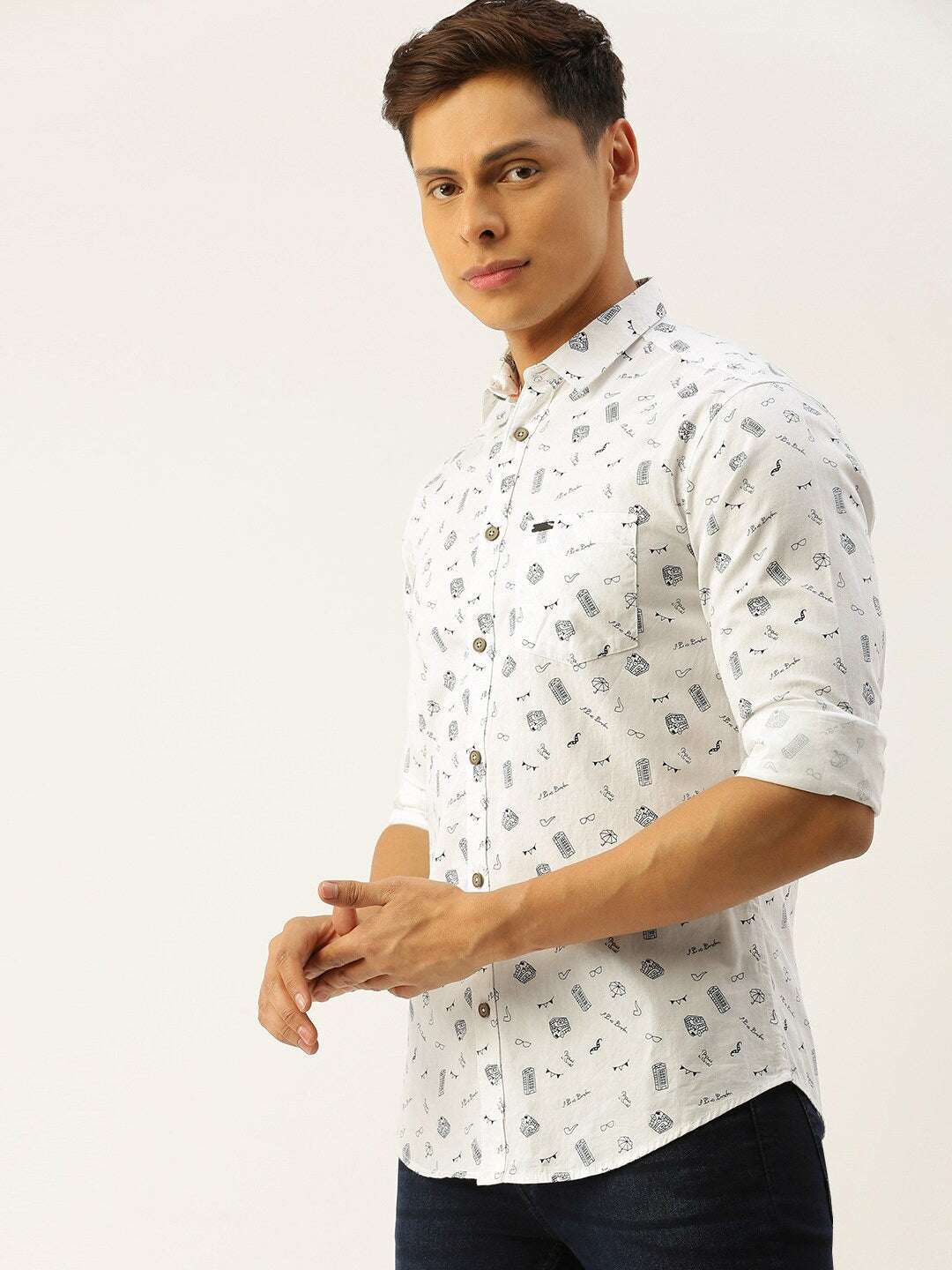 Men's Quirky Printed Shirt