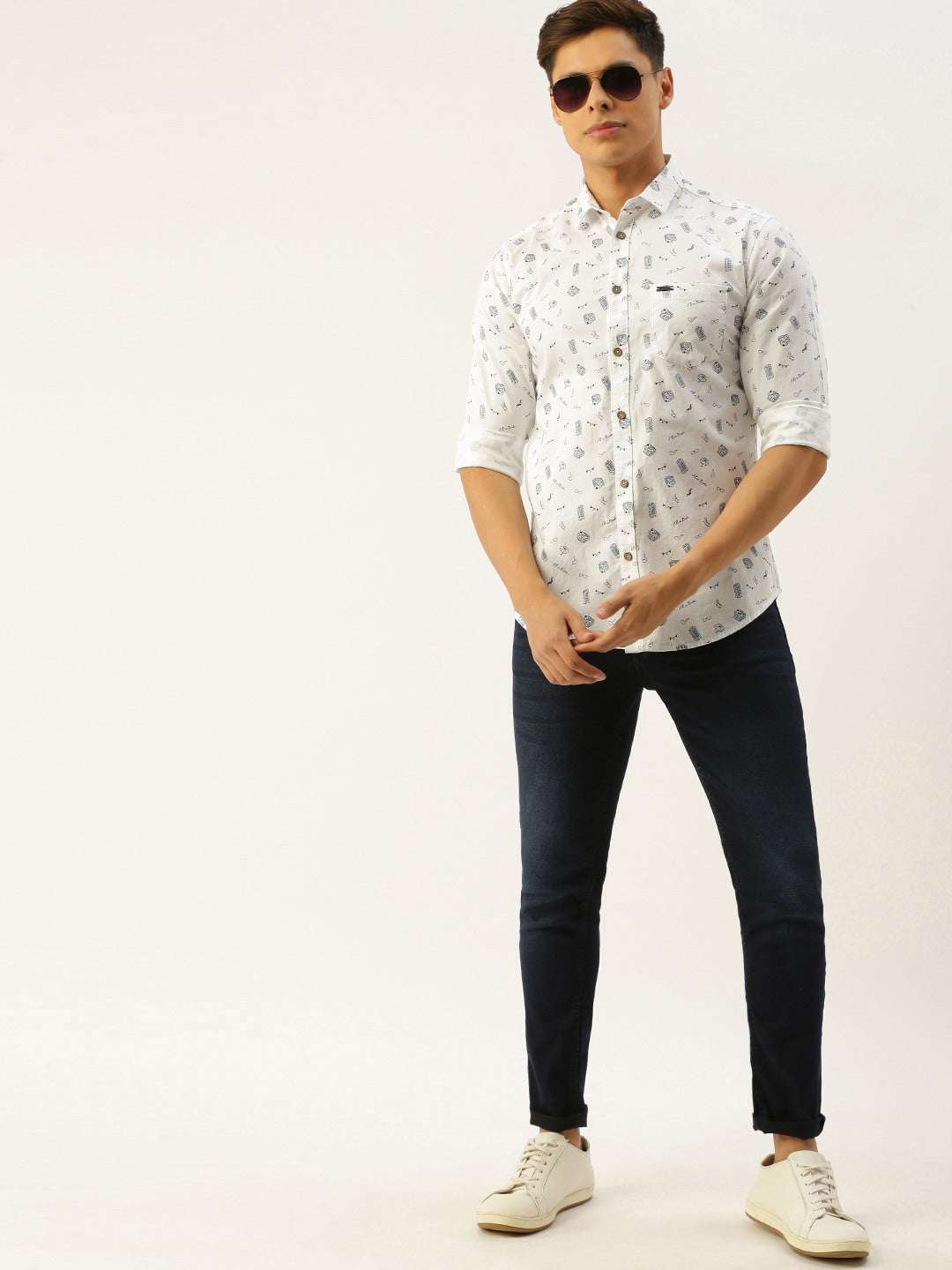 Men's Quirky Printed Shirt