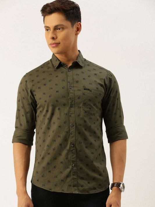 Men's Quirky Printed Shirt