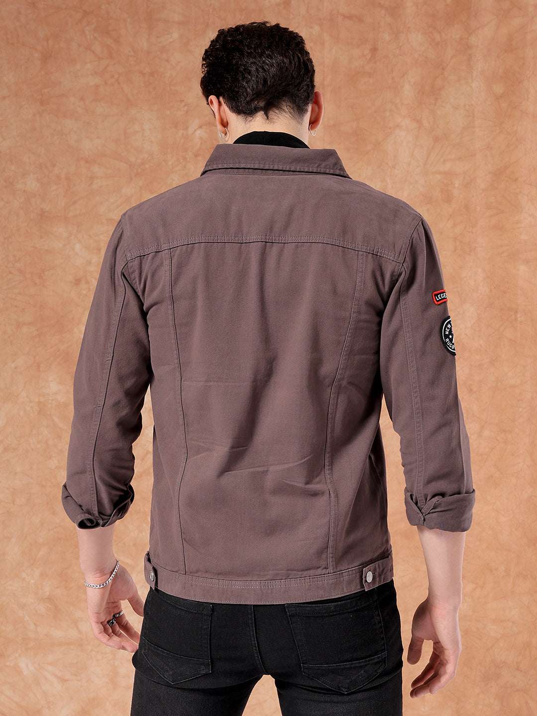 Men's Solid Jacket