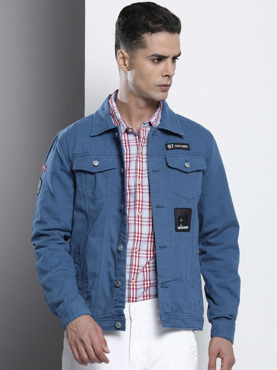 Men's Drill Trucker Jacket