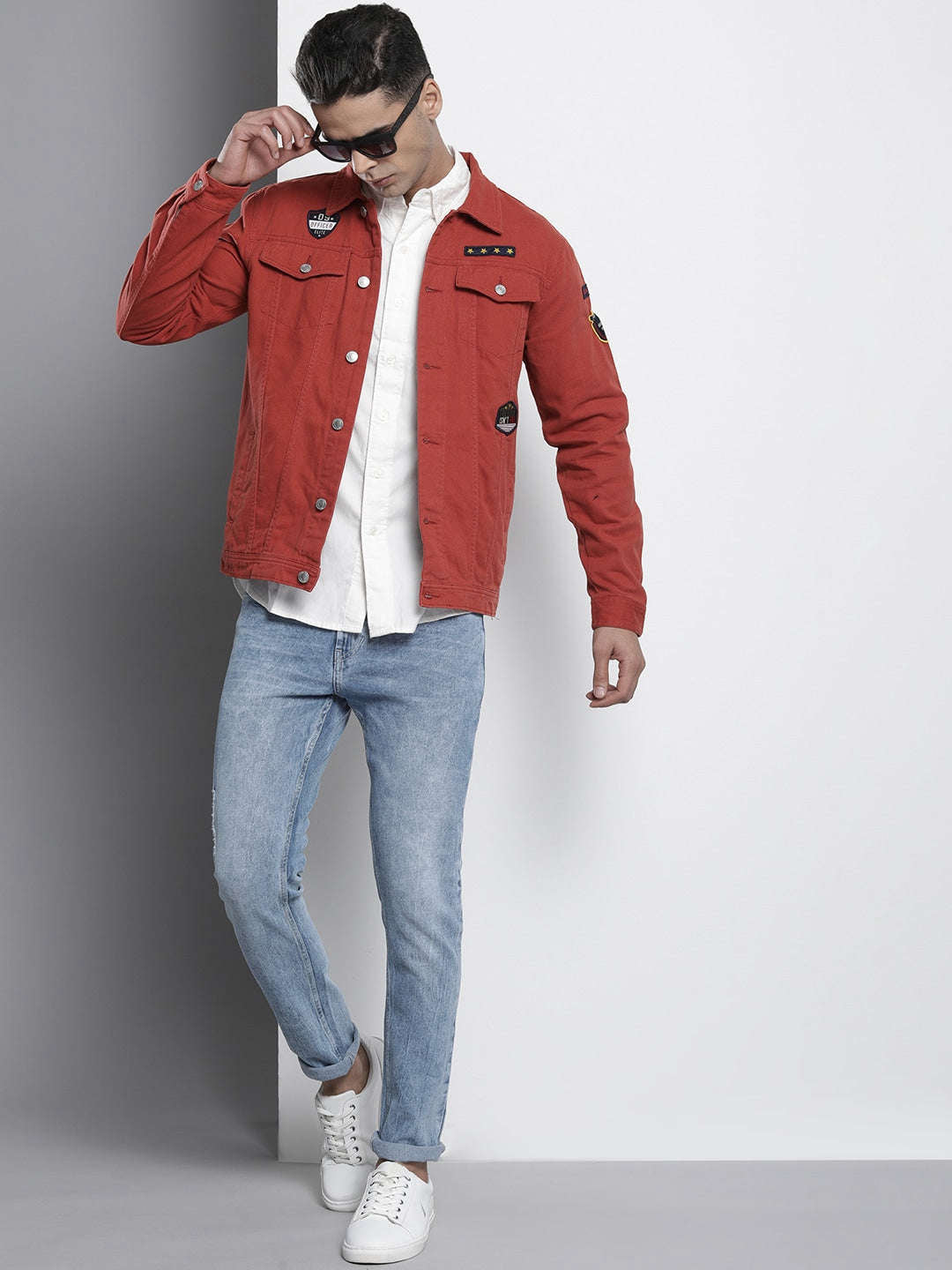 Men's Drill Trucker Jacket