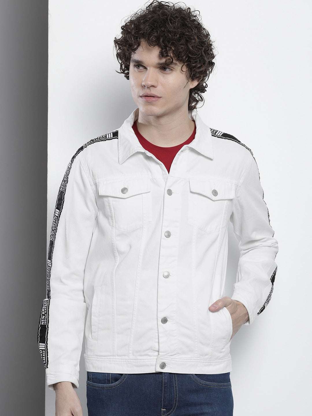 Men's Solid Jacket