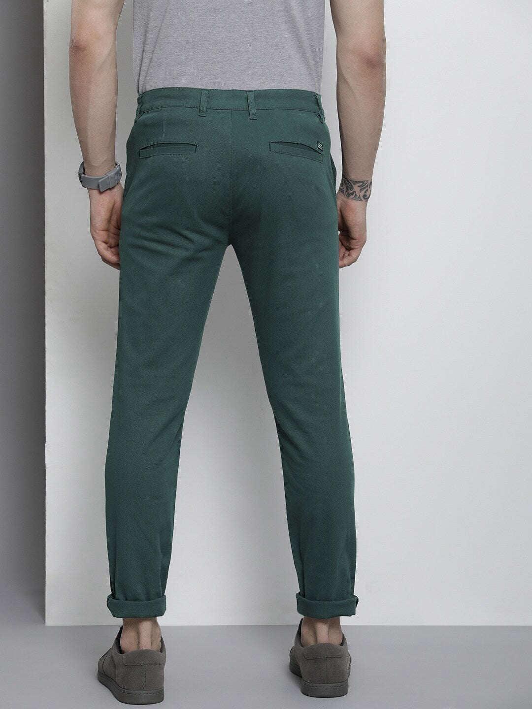 Men's Solid Chino Pants