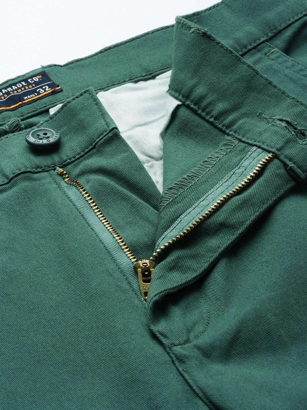 Men's Solid Chino Pants