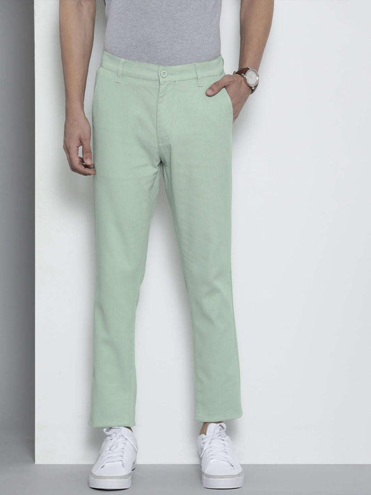 Men's Solid Chino Pants