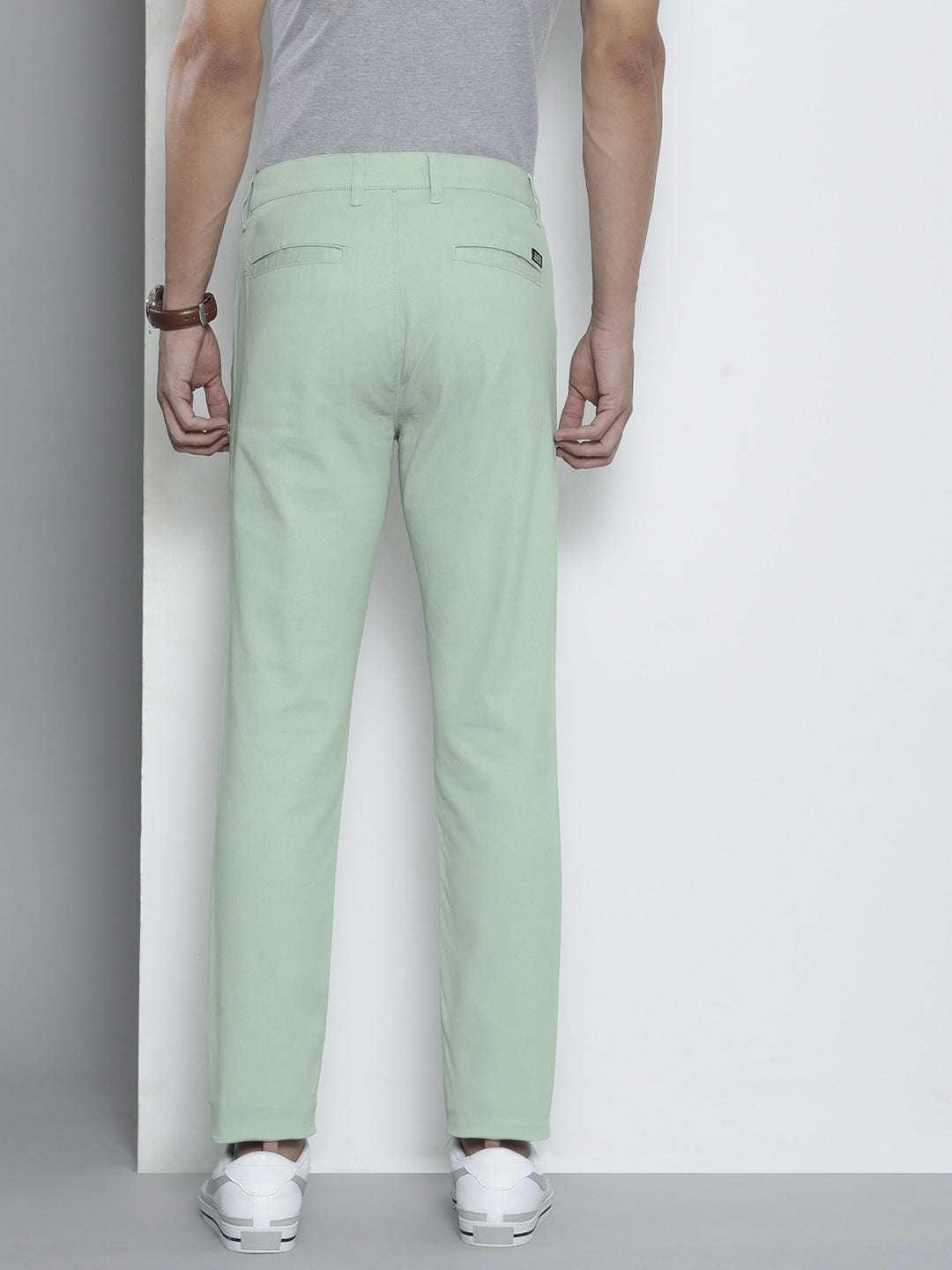 Men's Solid Chino Pants